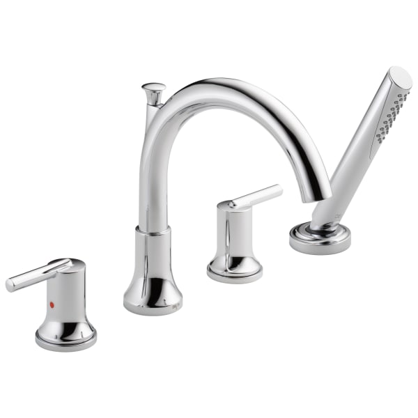 T4759 Trinsic® Roman Tub with Handshower Trim Chrome
