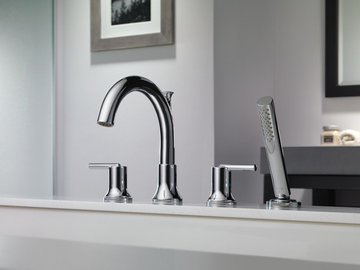 T4759 Trinsic® Roman Tub with Handshower Trim Chrome