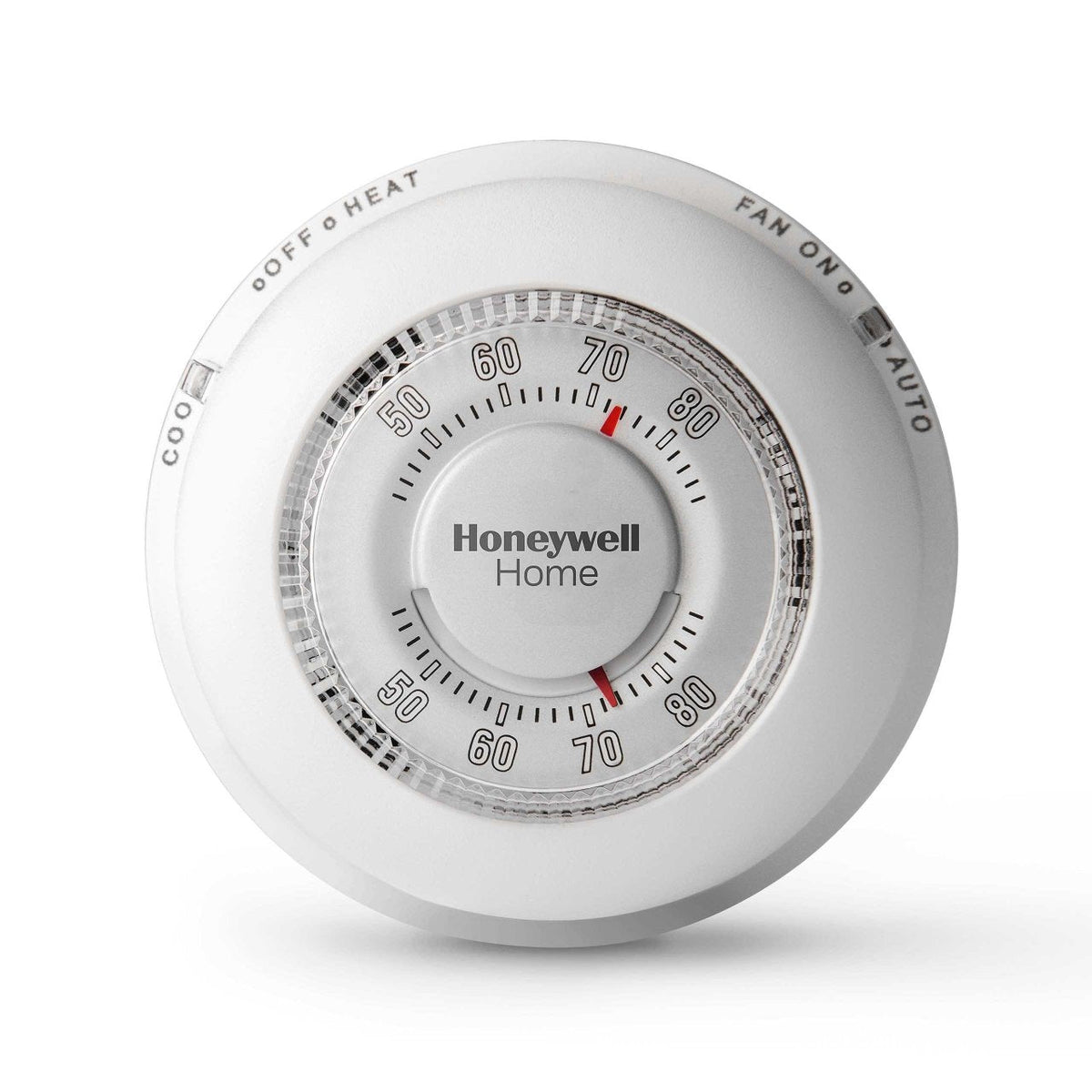 T87N1018/U T87 1 Heat/1 Cool Thermostat, 5–32°C, Premier White