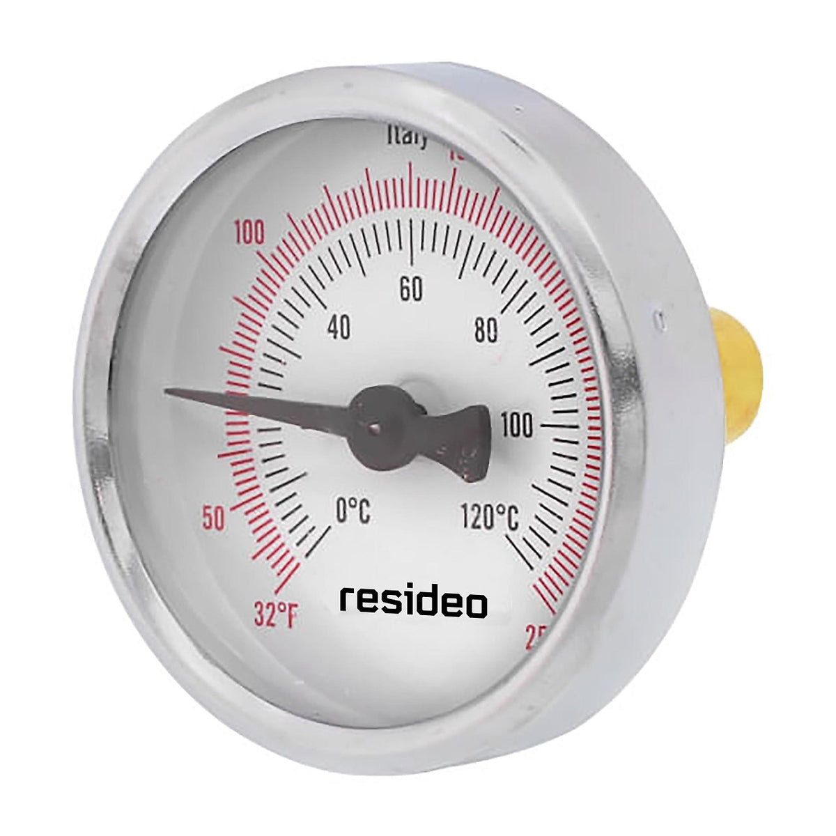 TG200-UT/U Thermometer, 2 in Dial, 1/2 in Threaded Well