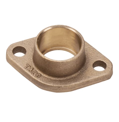 110-524BSFL Freedom Flange Set, Bronze, 2-Bolt, 1" Sweat, Low-Lead Compliant