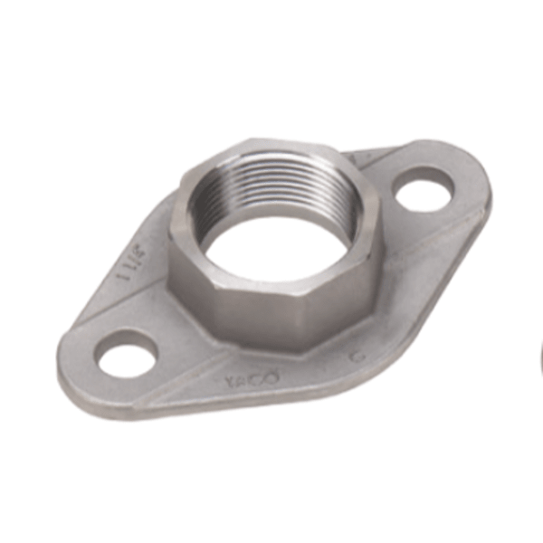 110-252SF Freedom Flange Set - Stainless Steel, 2 Bolt, 1" NPT; Fits - All "00" (Not 0012). 110-113, 2400-10/20/45/50