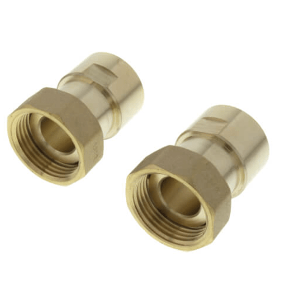 UFS-050T UNION FITTING SETS - 1/2" FNPT (Bag of 2) for 006e3 ECM Circulator, TacoSetter. SmartPlus-e (SPe-1)