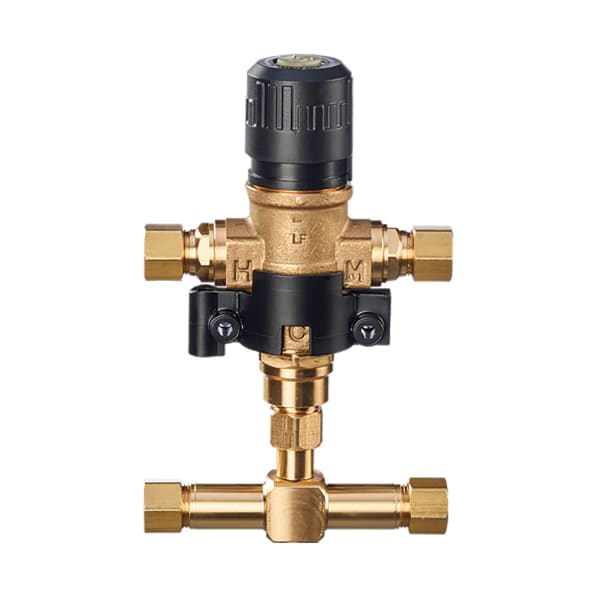 UMV500-LF/U 3/8 in Universal Undersink Mixing Valve for 3 or 4 Port LF