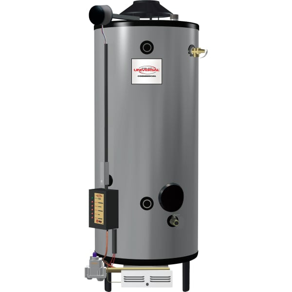 91 Gallon 200,000 Btu/h Universal Commercial Natural Gas Water Heater