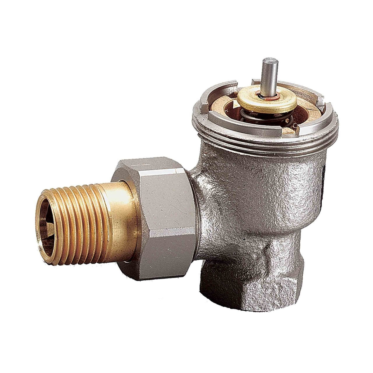V110E1028/U V110 Valve Body, 1-1/4 in, Vertical Angle Pattern, MNPT Tailpiece Outlet