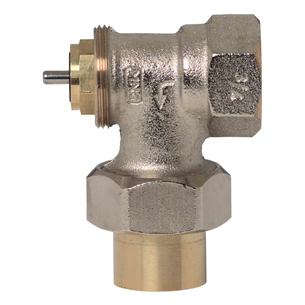 V2040ESL20 Angle Pattern 3/4 in Vertical Thermostatic Radiator Valve