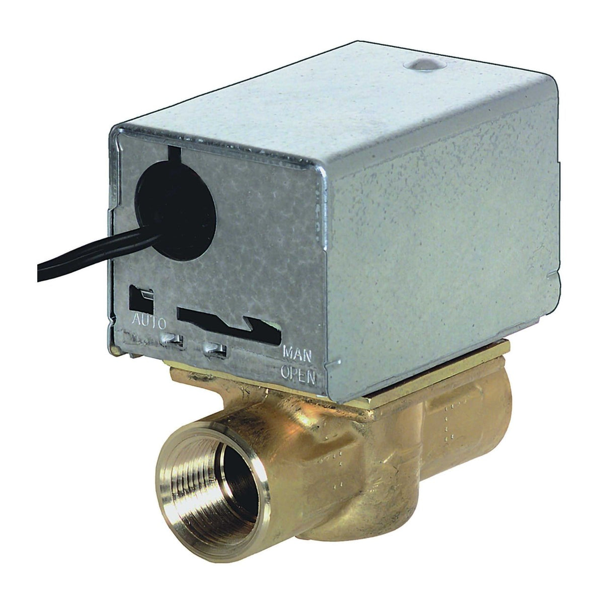 V8043G3311/U Zone Valve, 1/2 in Inverted Flare, 24 VAC, End Switch, 300 psi Static