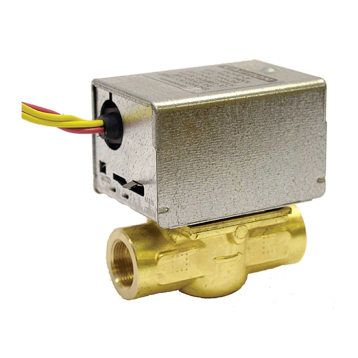 V8043G1125/U Zone Valve, 1/2 in Inverted Flare, 3.5 Cv, 24 VAC, End Switch