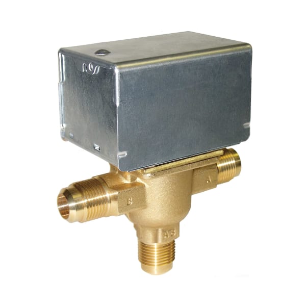 V4044A1001/U 120 Vac 1/2 in Flare Diverting QuickFit Zone Valve