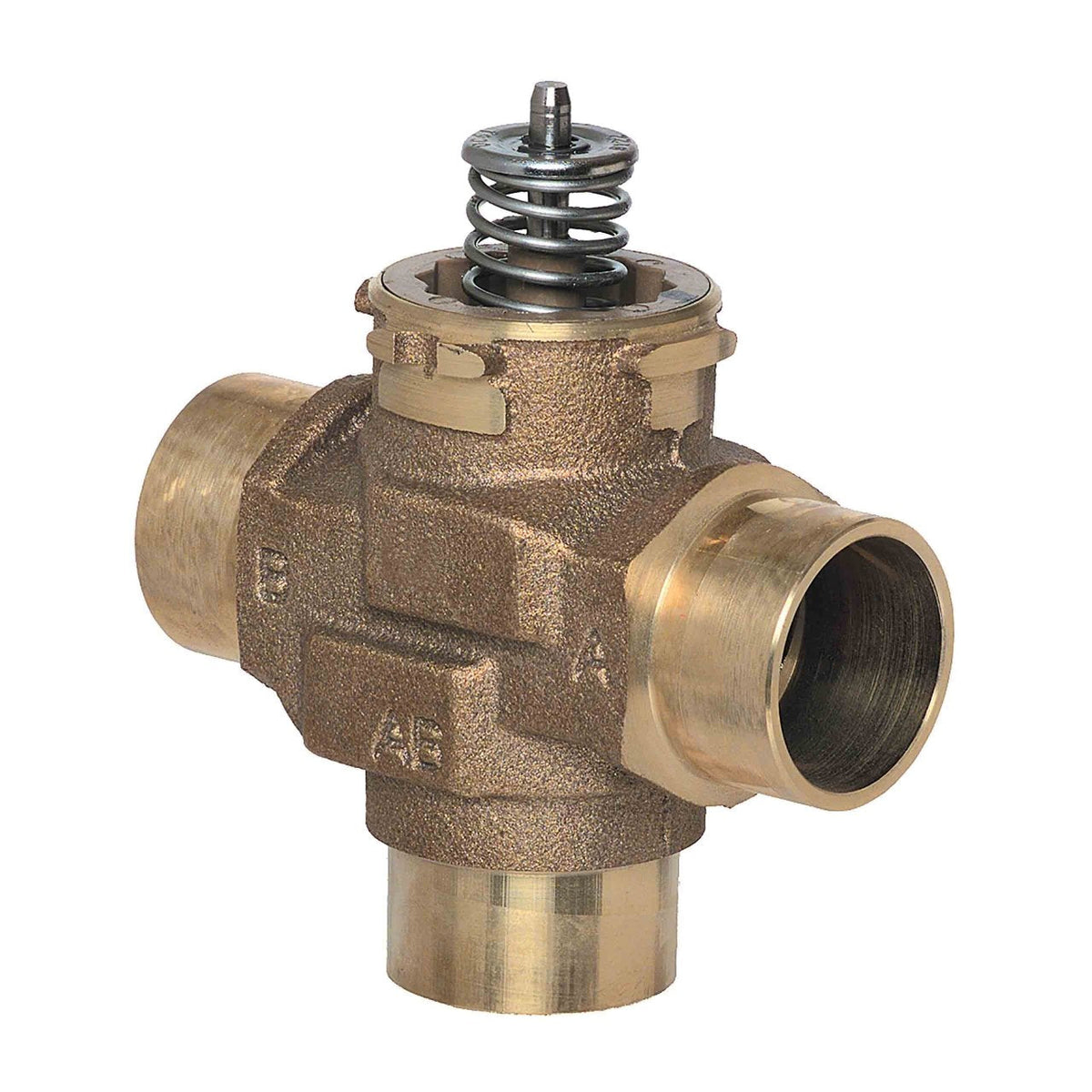 VCZND6100/U VC 3-Way Valve Assembly, 1 1/4 in FNPT, 9 Cv, Linear