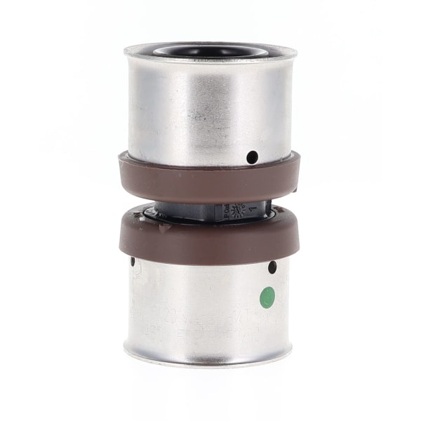 49407 1-1/4" PEX Coupling (Press) - PureFlow® Press (Composite)