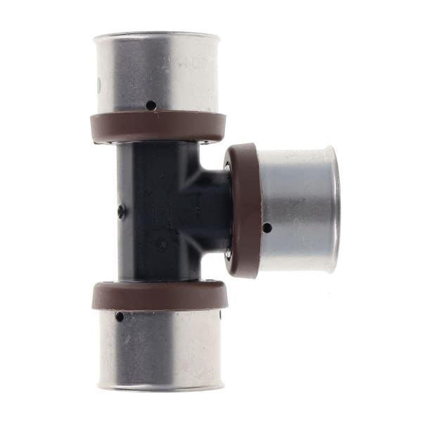 49570 1-1/4" PEX Tee (Press) - PureFlow® Press (Composite)