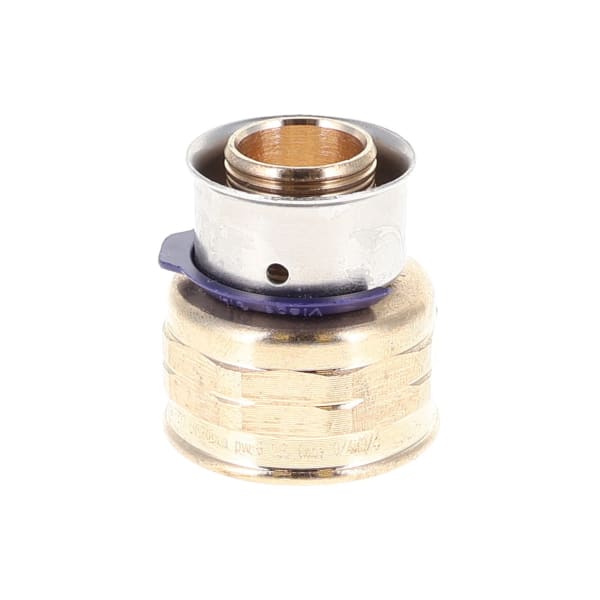 91540 3/4" PEX Female Adapter (Press x FIP) - PureFlow® Press (Brass)