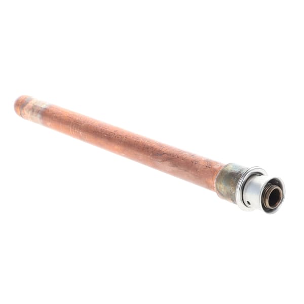 92609 1/2" x 1/2", PEX Press x FTG, 8" L, 100/160 PSI, Lead-Free, Brazed Copper, Street Stubout