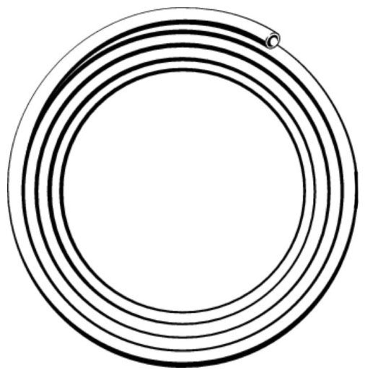11400 5/16" x 250' Red Stripe on Black O2 Barrier PEX Tubing