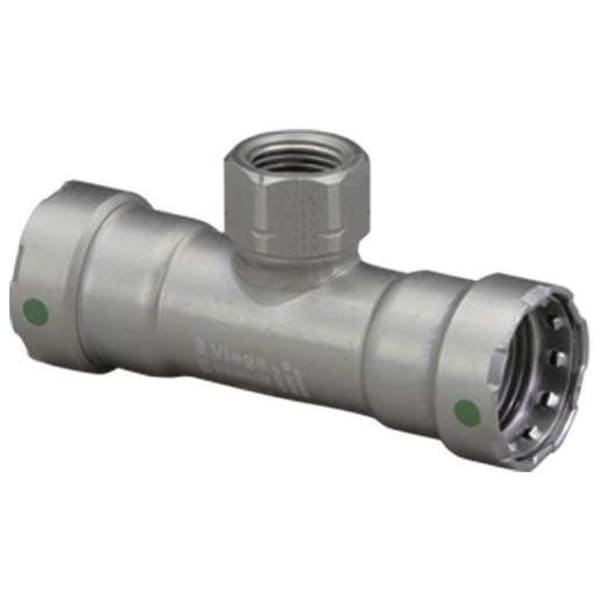 25450 1-1/2" x 1-1/2" x 1-1/4" - (P-P FPT) - Tee (Reducing), MegaPress®