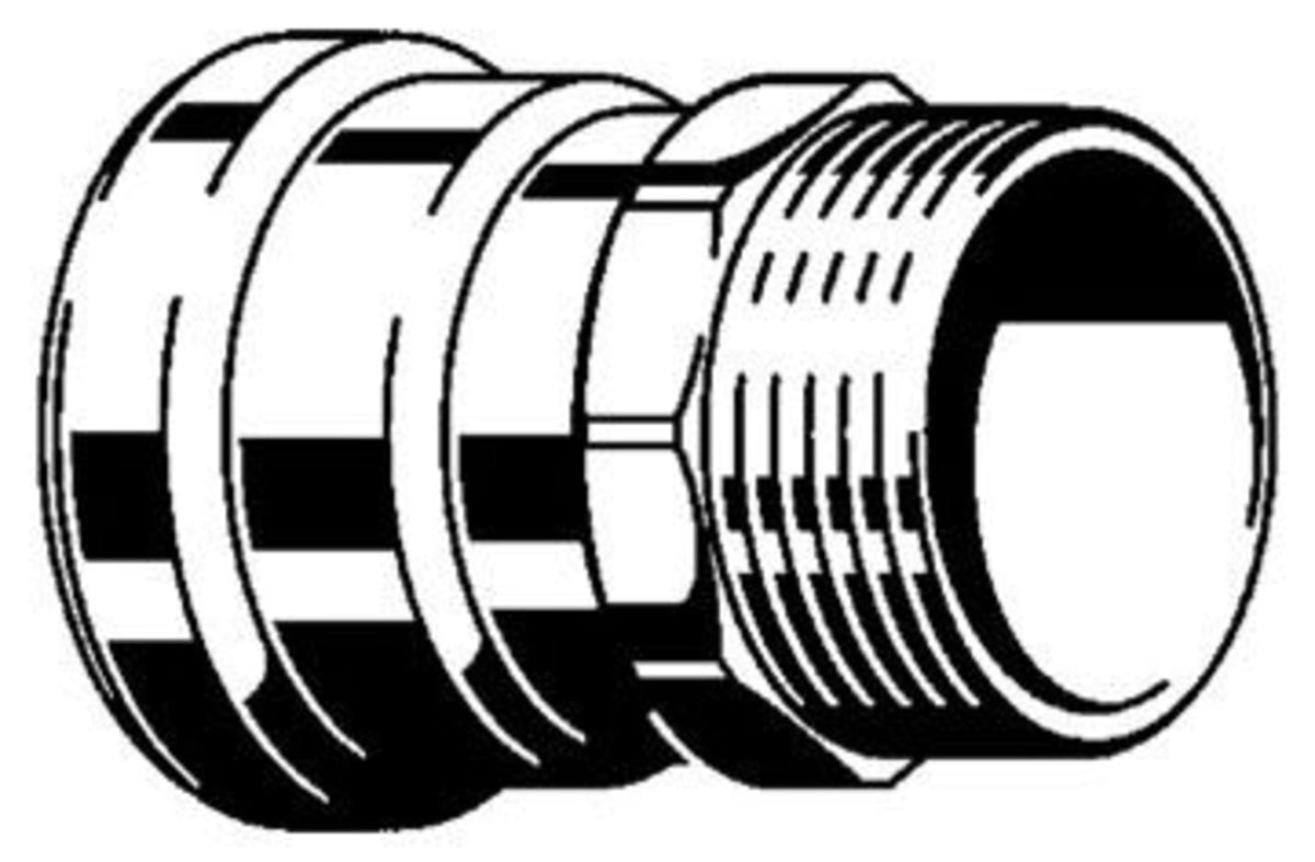 28740 2-1/2" x 2-1/2" - (P-MPT) - Male Adapter, MegaPress®G