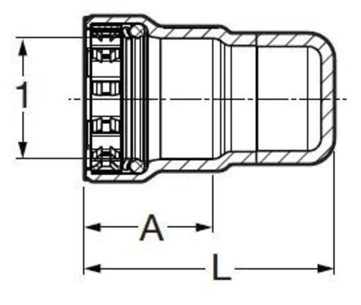 28865 3" - Cap, MegaPress®G
