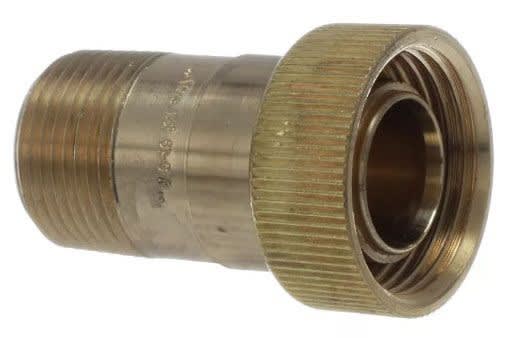 46646 3/4" x 1" MPT x ManaBloc Supply Reducing Male Adapter, Lead-Free Brass, 160 PSI