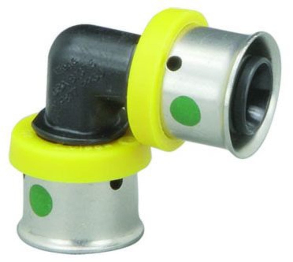 49210 3/8" PEX 90° Elbow (Press) - PureFlow® Press (Composite)