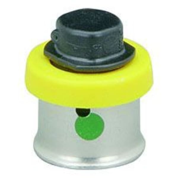 49723 1/2" PEX Plug (Press) - PureFlow® Press (Composite)