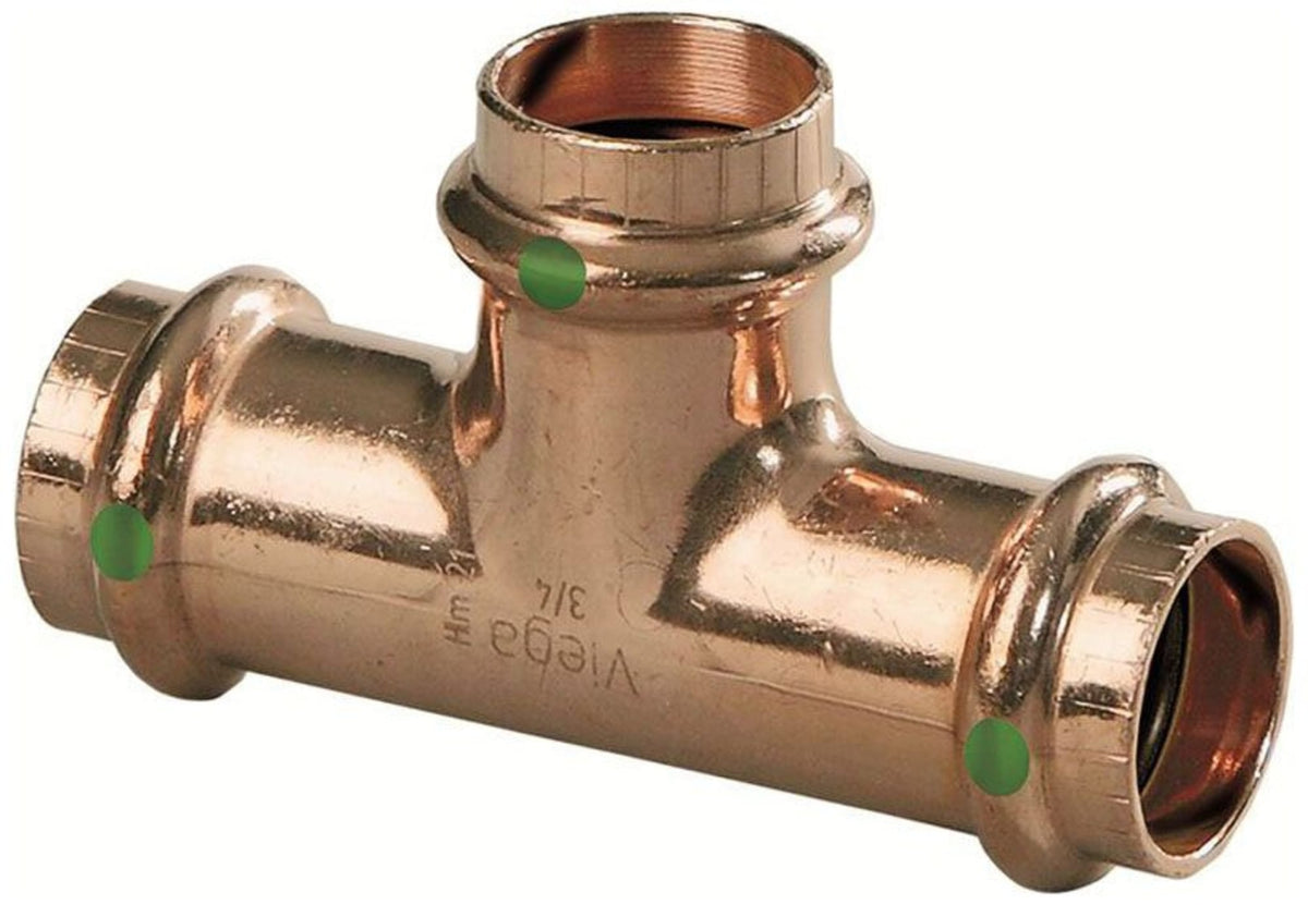 79660 1-1/2" x 1" x 3/4" - (P-P-P) - Tee (Reducing), ProPress®