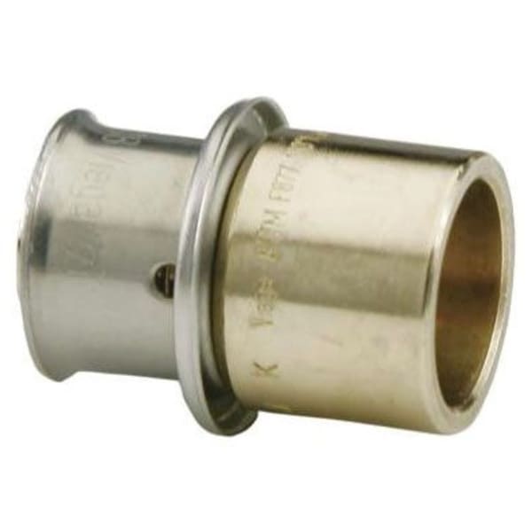 92080 1-1/2" PEX Sweat Adapter (Press x FTG Sweat) - PureFlow® Press (Brass)