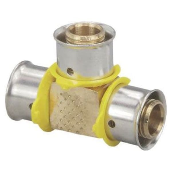 94070 1-1/4" PEX Tee (Press) - PureFlow® Press (Brass)