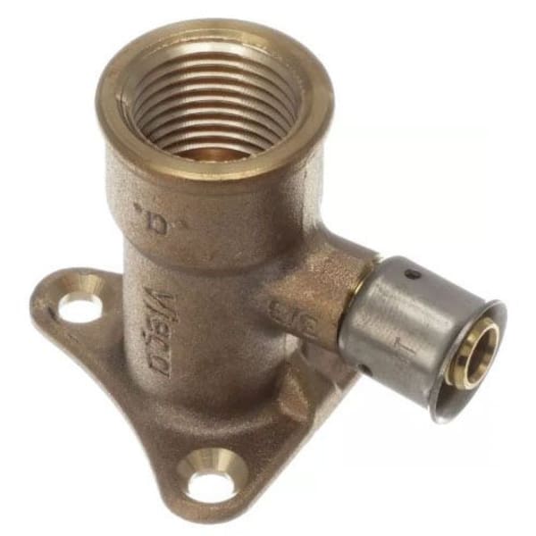 94520 1/2" PEX Drop Ear Elbow (Press) - PureFlow® Press (Brass)