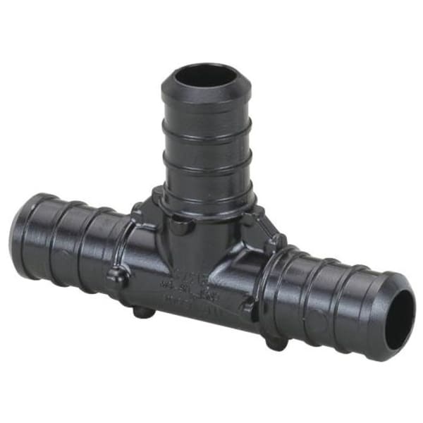 43433 3/4" x 1/2" x 1/2" PEX Reducing Tee (Crimp) - PureFlow® Crimp (Composite)