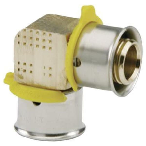 1" PEX 90° Elbow (Press) - PureFlow® Press (Brass) 93560