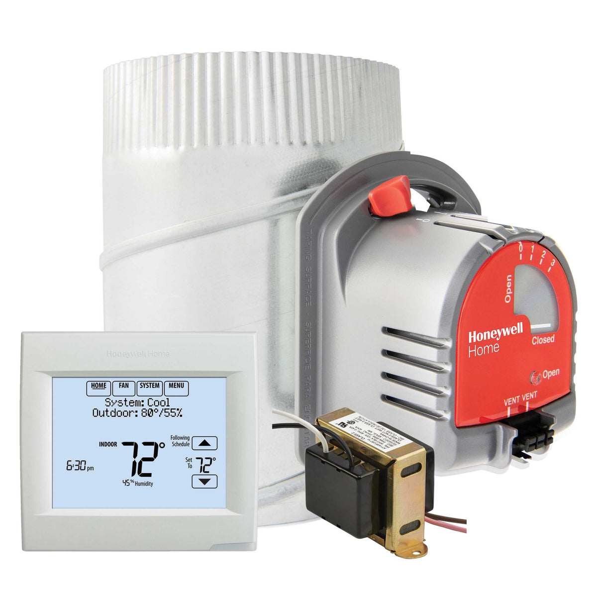 YTH8321WF1044/U Fresh Air Ventilation Kit with Wi-Fi VisionPRO and EARD8TZ TrueZONE Damper