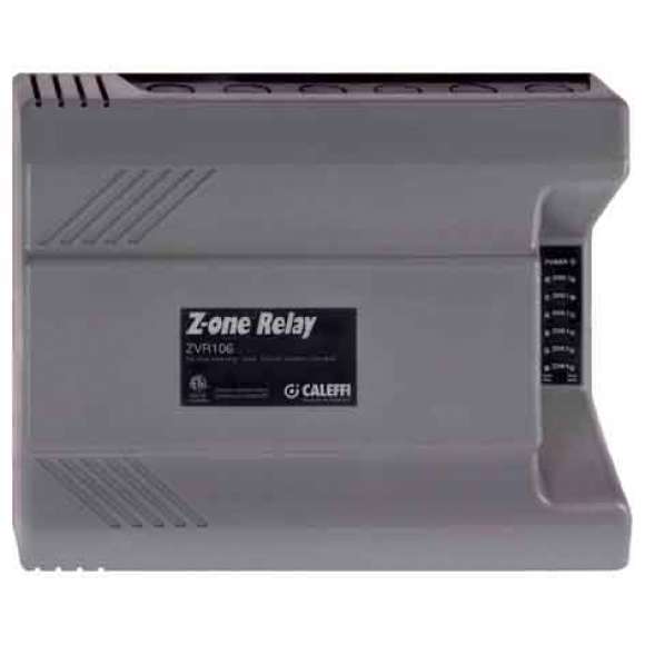 ZVR106 Z-One 6-Zone Expandable Zone Valve Control with Priority, 120VAC Input, 24V 40VA