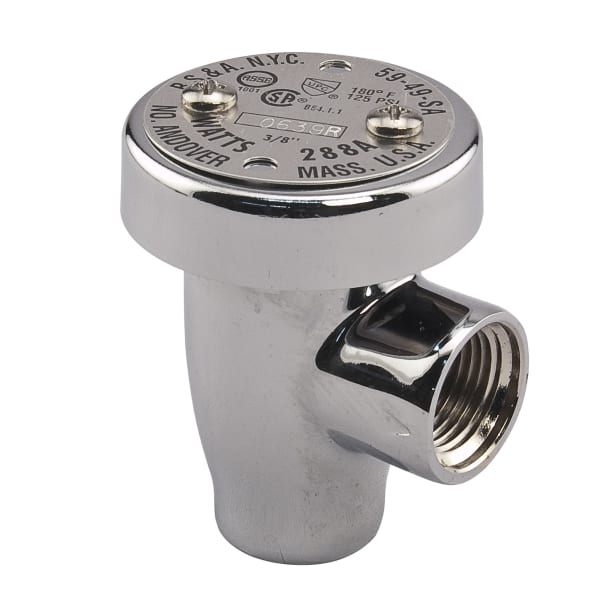 0792052 1/2" Lead Free Anti-Siphon Vacuum Breaker Backflow Preventer, Polished Chrome Finish