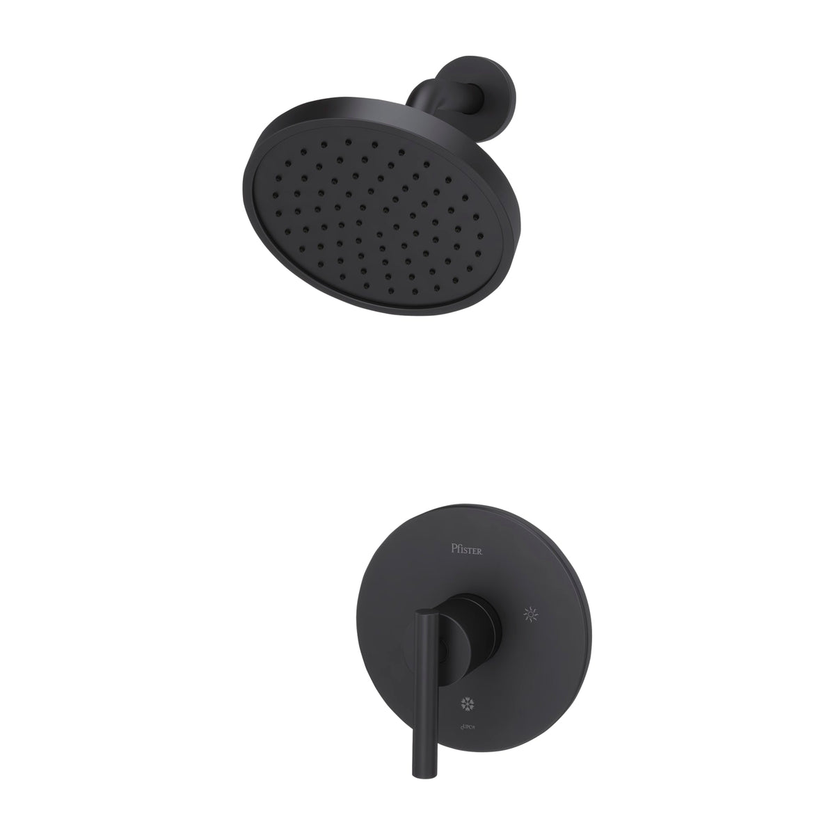 LG897NCB Contempra Single-Handle Shower Only Trim in Matte Black