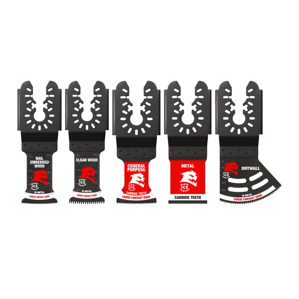 DOU5S 5 pc Universal Fit General Purpose Oscillating Blade Set (5-Piece)