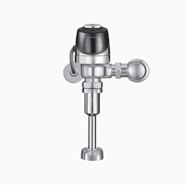 ECOS® Sensor Flushometer (ECOS 186-0.125 HW OR) Automatically Initiates a 1.1 gF or 1.6 gF Flushbased on How Long the User Remains in Sensor