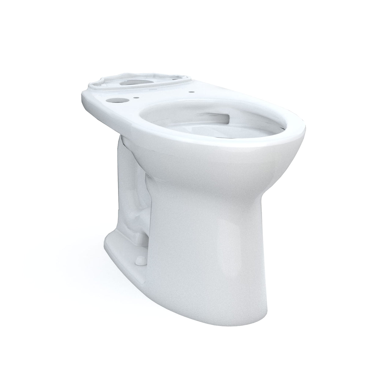 C776CEFGT40.10#01 Drake Elongated Universal Height TORNADO FLUSH® Toilet Bowl, 10" Rough-In, Cotton White