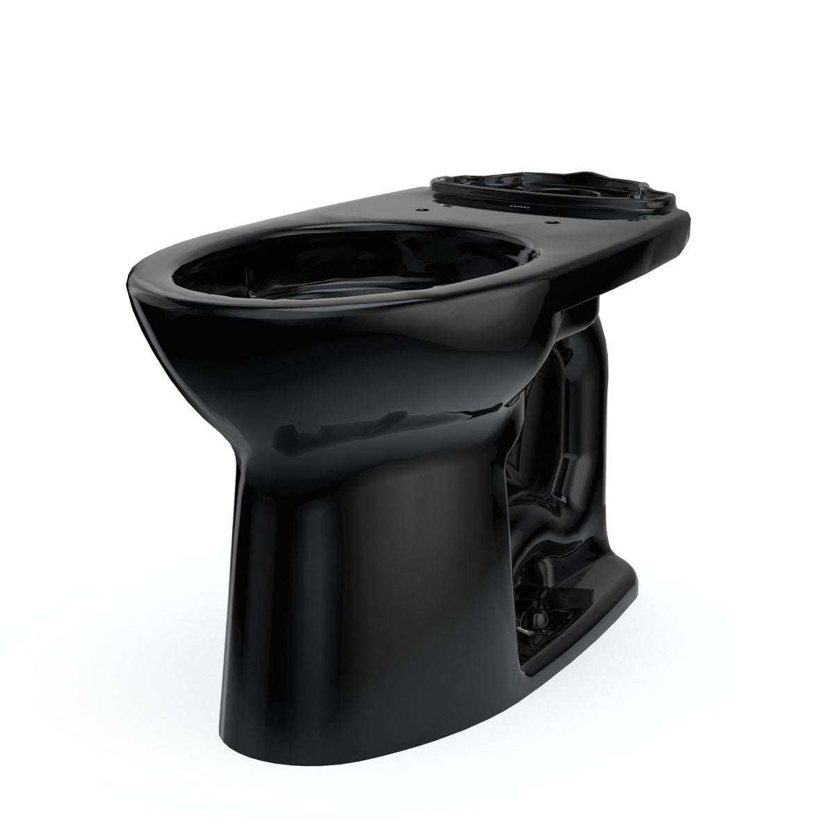 Drake® Elongated Universal Height Universal Height TORNADO FLUSH® Toilet Bowl, Ebony - C776CEF#51