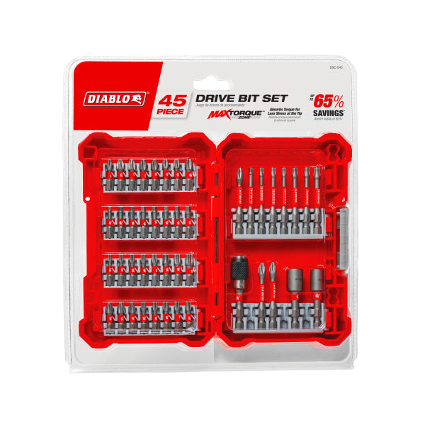 DSC-S45 45 pc Screwdriving Set (45-Piece)