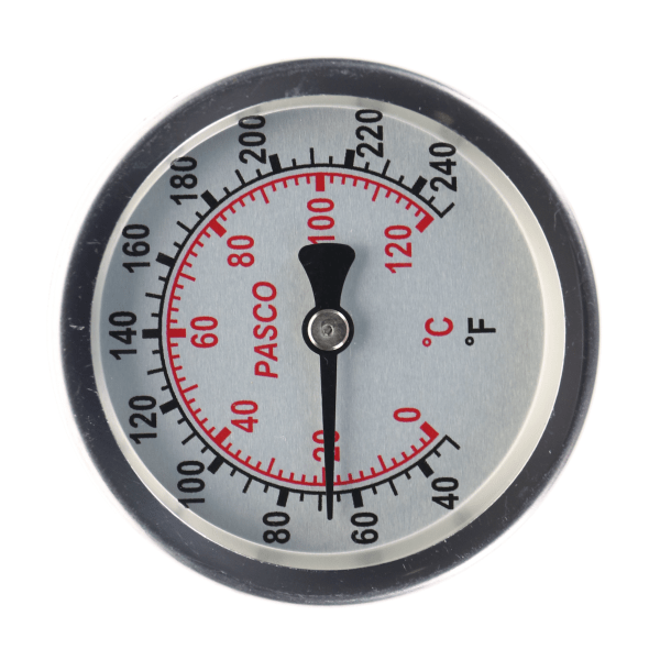 1449 2-1/2" 250F Thermometer 1/2" MPTCBM 1/2"