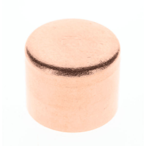 W 07011 1" Copper Sweat Fittings - Cap C