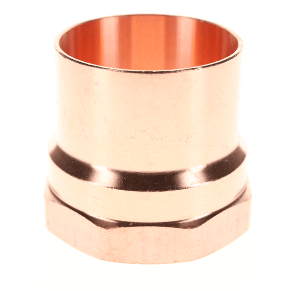 W 01297 3" Copper Sweat Fittings - Female Adapter C x FPT