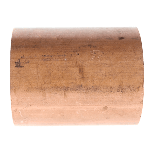 W 01910 2-1/2" Copper Sweat Fittings - Repair Coupling - No Stop C x C