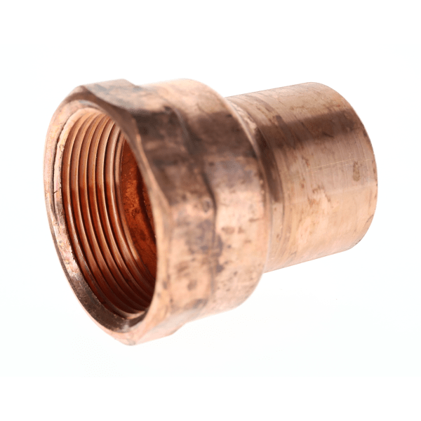 W 01579 1-1/2" Copper Sweat Fittings - Fitting Female Adapter Ftg x FPT
