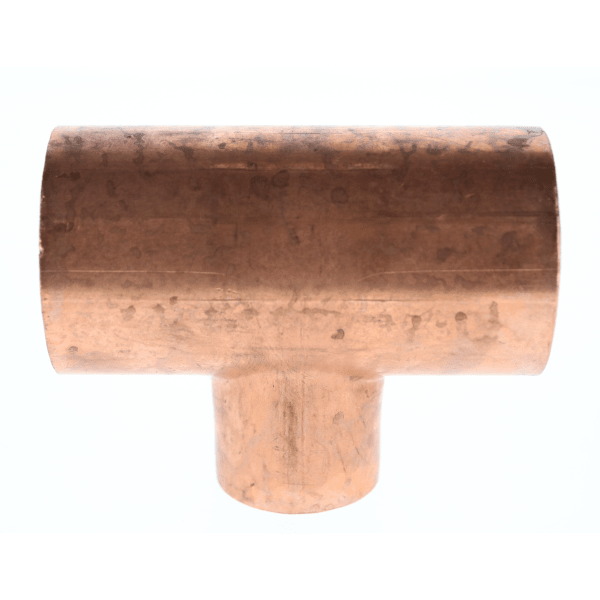 W 04088 1-1/2" x 1-1/2" x 1/2" Copper Sweat Fittings - Tee C x C x C