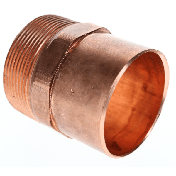W 01150 4" Copper Sweat Fittings - Male Adapter C x MPT