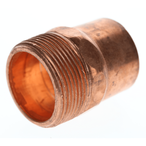 W 01187 2" Copper Sweat Fittings - Male Adapter C x MPT