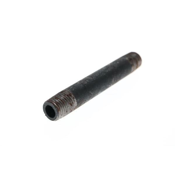 581-050 1/4" x 5" - Black Iron Nipple